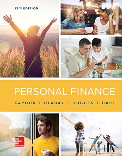 Personal Finance Kapoor Dlabay Hughes 10th Edition Mcgraw Hill Irwin PDF Book Reader